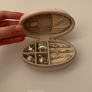 实用主义 丝绒首饰盒大容量精致轻奢饰品盒子 mini旅游小型便携式