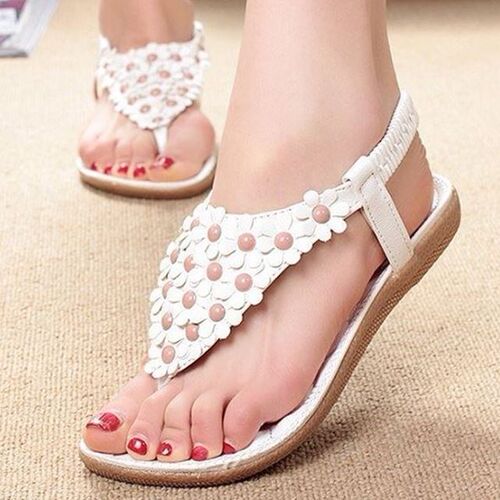 2018 Vintage Summer ladies Flat Shoes for Summer Women