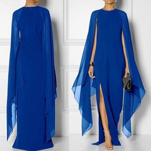 women dinner party dresses lady chiffon wedding skirt 女礼服