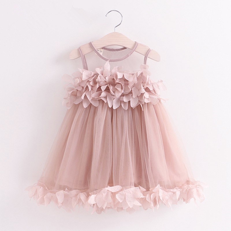 Girls autumn Dress Princess Cowboy Net Yarn kids Dresses