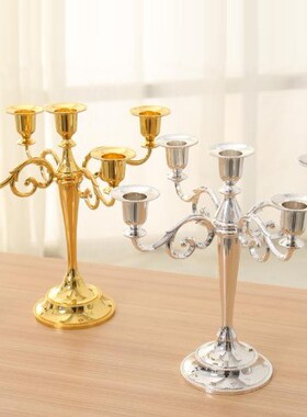 5-arms/3-arms Candle Stand Wedding Candlestick Candelabra