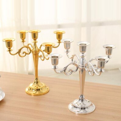5-arms/3-arms Candle Stand Wedding Candlestick Candelabra