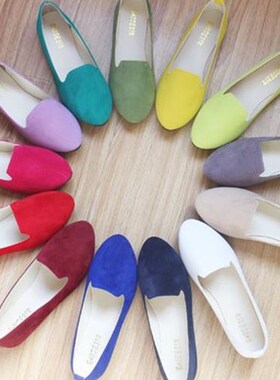 shoes woman flats sapatilhas women casual shoe大码女单鞋 42