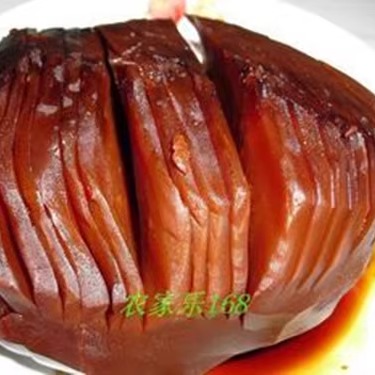 山东滨州酱菜自制五香丕兰荷叶