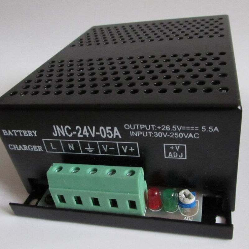 市电24VBAC06A充电器充电器浮充6AJNC发电机组蓄电池/电瓶12v