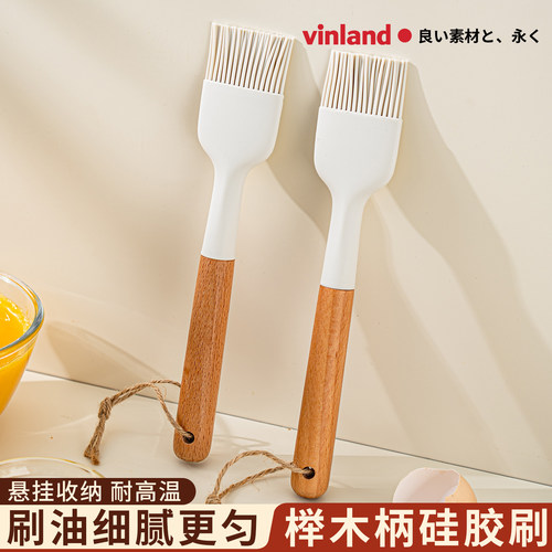 日本食品级硅胶油刷耐高小刷子温烧烤刷厨房专用烙饼婴儿辅食烘焙