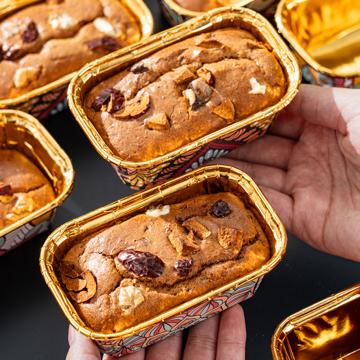 纸杯蛋糕模具枣糕烘焙纸托长方形