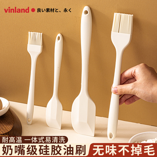日本食品级硅胶油刷耐高小刷子温烧烤刷厨房专用烙饼辅食食品烘焙