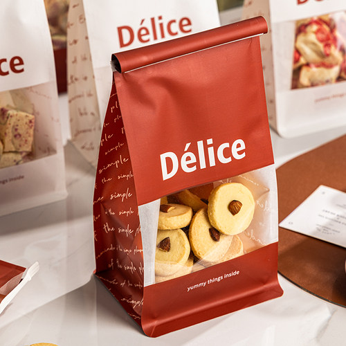 蛇年糖果包装袋曲奇饼干新年雪花