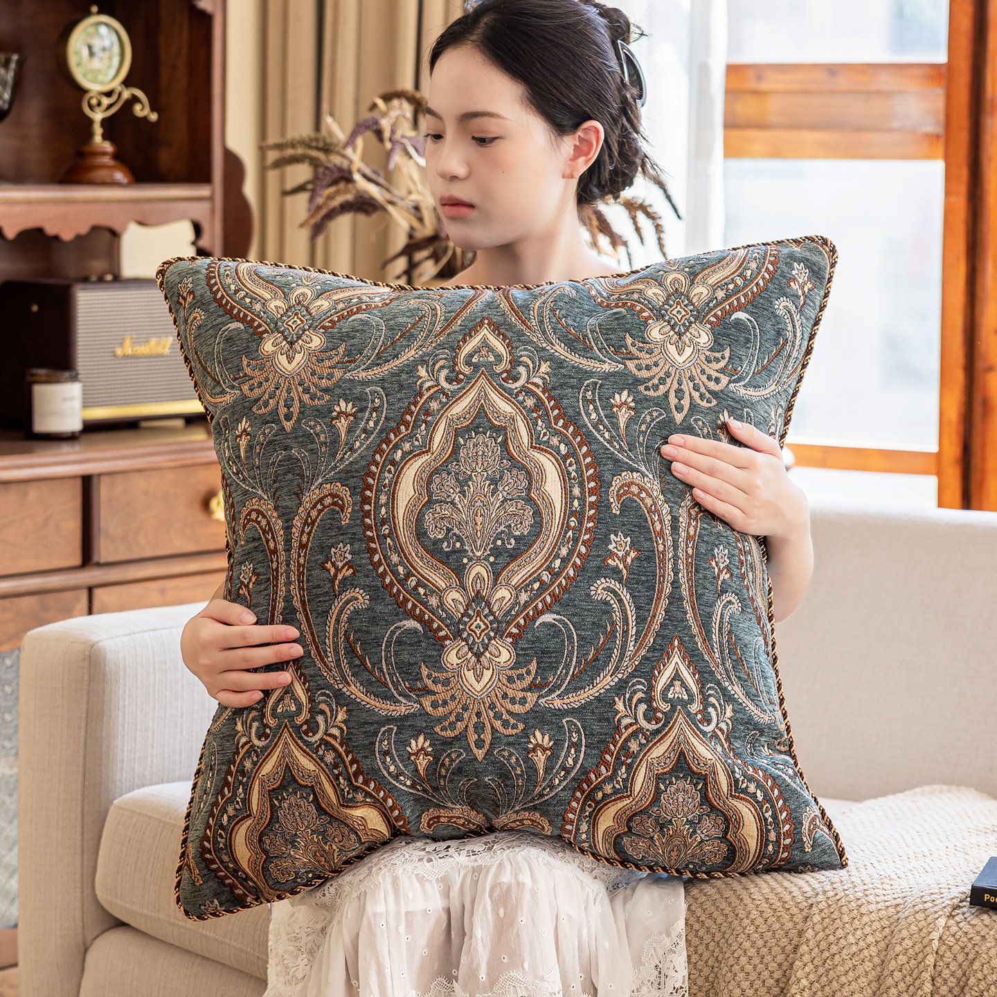 高端沙发抱枕靠垫套2025新款