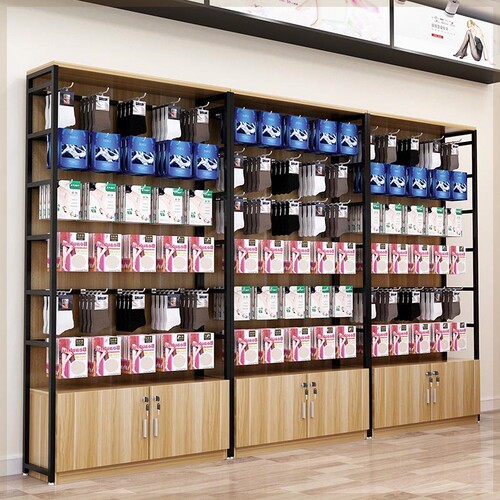 超市小货架配件展示柜自由组合零食挂钩饰品中岛便利店置物架