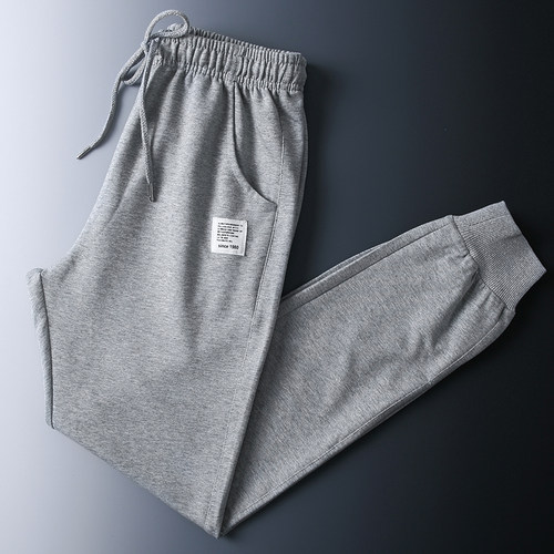 Sweatpants Men Joggers Sport Trousers Black Grey Track Pants