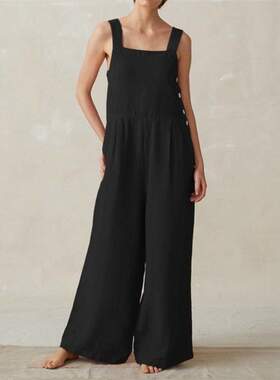 2021summer jumpsuit women pants ladies long trousers女连体裤