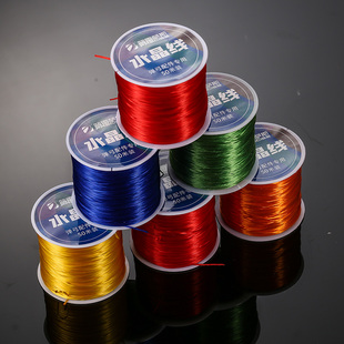 普雷萨斯弹弓高强度水晶线弹力琥珀带绑筋扁皮筋进口透明耐用绑绳