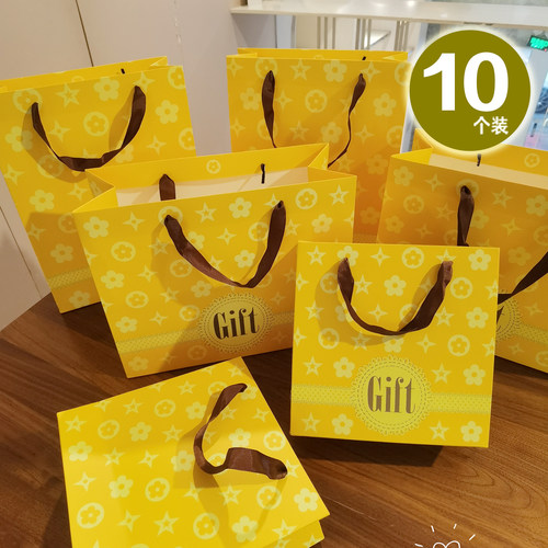 ins风简约高档加厚手提袋