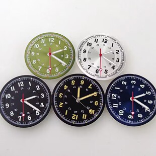 小红帽飞行员29mm表盘 nh35 nh36 ETA2824 PT 阿拉伯数字夜光无标