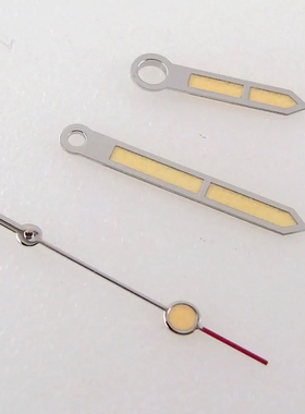 银边潜水手表橙色表针适合NH35 NH36 NH70 72 PT5000 ETA ST2130