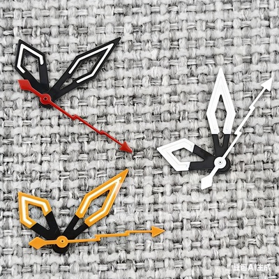 NH35 nh36 表针镂空指针白色针红色闪电秒