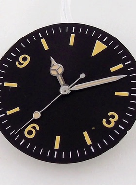 ETA2824 NH35 MIYOTA 表盘29mm复古字面无标369数字SW200 ST2130