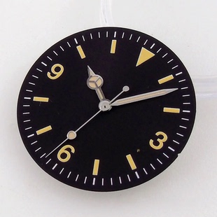 ETA2824 NH35 MIYOTA 表盘29mm复古字面无标369数字SW200 ST2130