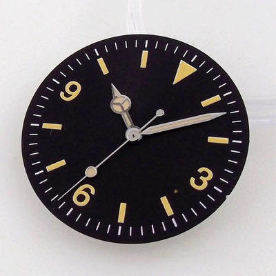 ETA2824 NH35 MIYOTA 表盘29mm复古字面无标369数字SW200 ST2130