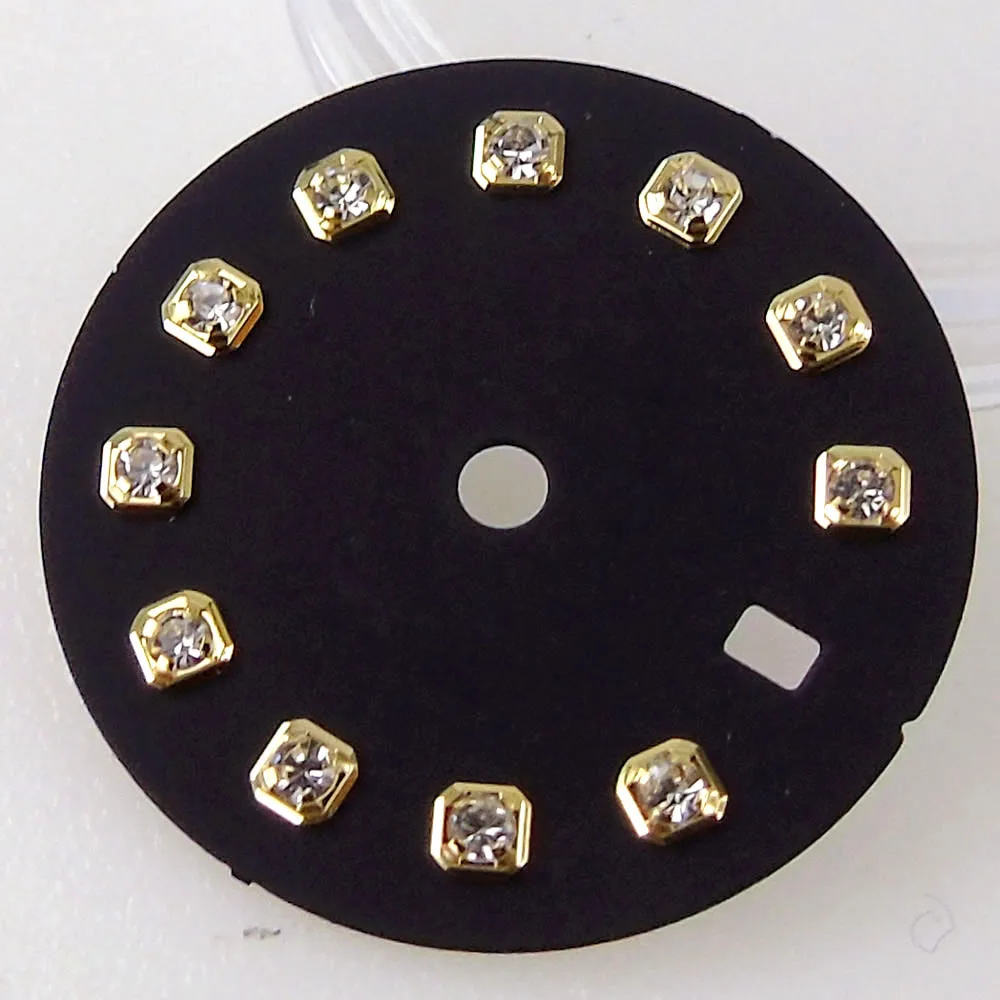 20.5mm表盘适合NH05 NH06机芯26mm女表配件仿钻刻度无标字面