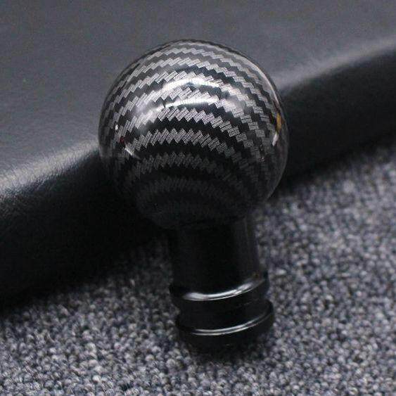 汽车改装排挡头通用手动挡档把头个性碳纤纹波棍头自动挡档杆头