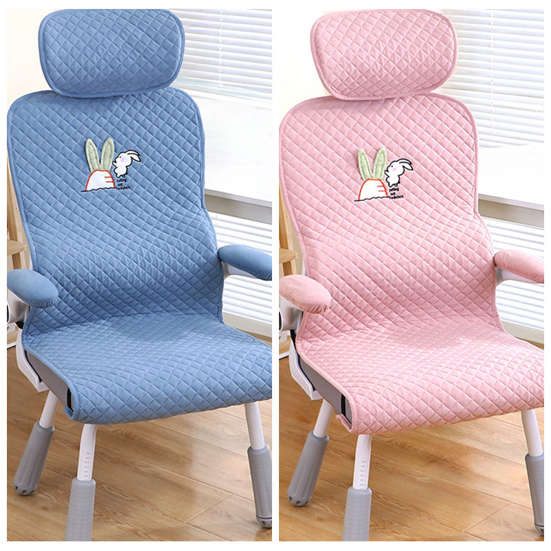 夹棉加厚防滑底儿童学习椅套