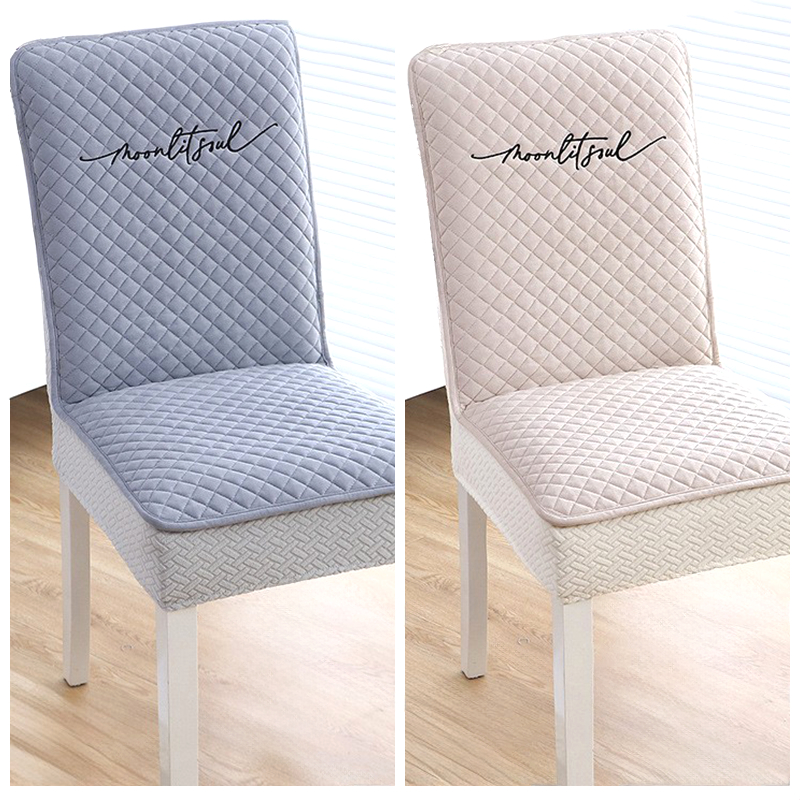 夹棉加厚防滑底椅套亲肤不起球