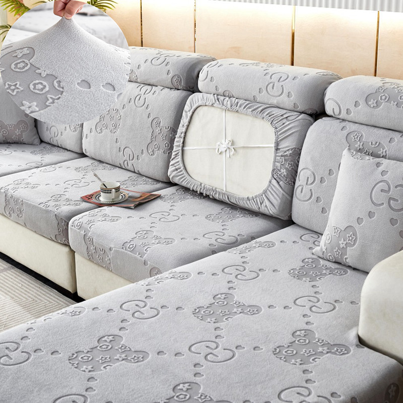 加厚弹力沙发笠松紧皮沙发套罩全包万能头枕靠背小熊海绵坐垫浴帽,居家布艺,沙发垫,淘宝优惠券,粉丝福利购,淘宝优惠卷