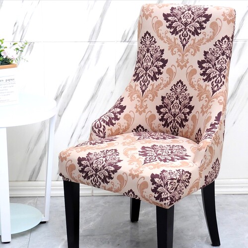 加大号弧形椅子套罩弹力通用四季