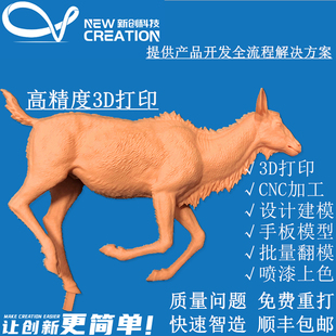 3d打印CNC加工设计建模画图模型硅胶翻模批量上色潮玩GK手办雕塑