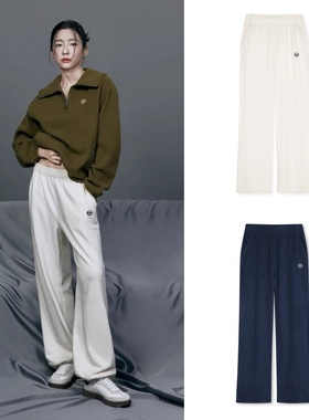 Sergio Tacchini女网球运动抓绒宽松慢跑裤长裤149TWPT19156