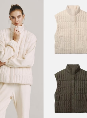 支持鉴定wilson威尔胜女网球马甲羽绒服保暖背心239W254002OPVO2