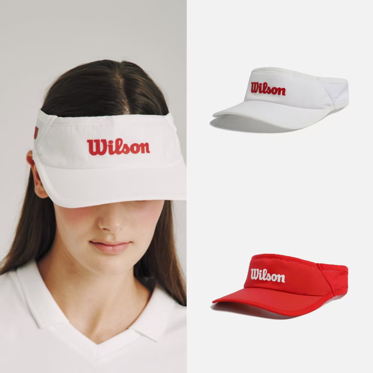 支持鉴定wilson威尔胜男女网球帽子速干舒适吸汗带79W253006THV72