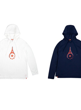 Rond&Demarrer男女网球长袖上衣连帽吸湿排汗速干98｜韩国直邮