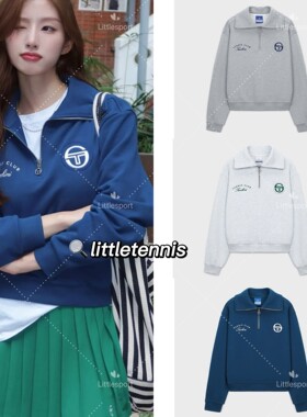 Sergio Tacchini女网球长袖翻领半拉链149TWMT64044｜韩国直邮