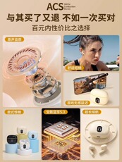 Bluetooth Гарнитура 蓝牙耳机2024新款智能无线降噪高品质入耳式显示电量超长续航通用