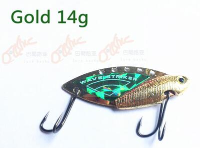 铁板鸡爪钩全泳层路亚饵