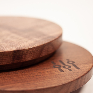 素止 北美黑胡桃木制Lagm01豆仓盖 OPTION-O P100 P64