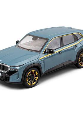 新款1/24马中良驹XM合金汽车模型仿真车室内摆件收藏男孩玩具