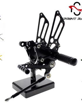 适用于MV 奥古斯塔F4 1998-2009年改装升高脚踏前后刹车挂挡总成