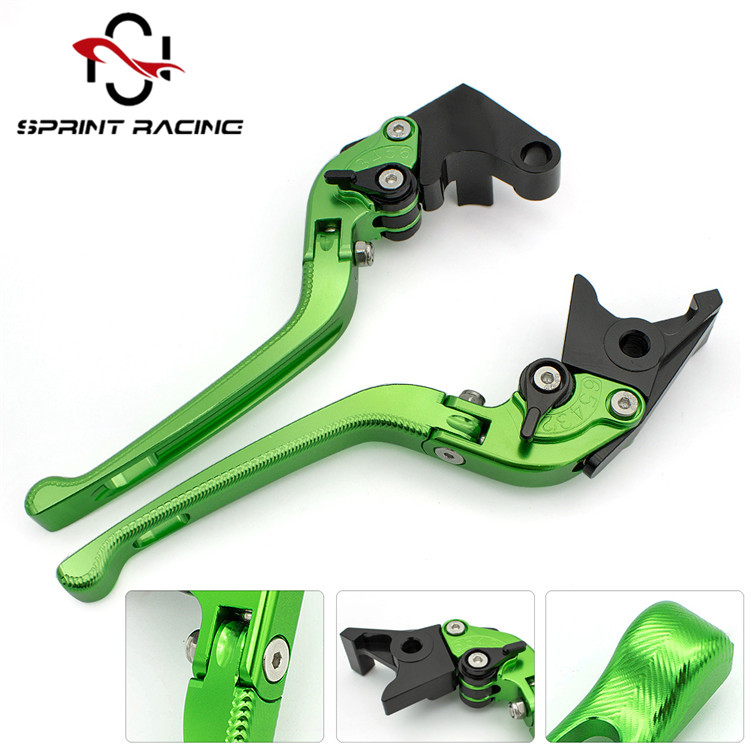 适用于川崎Z800 Z900 ZX6R刹车手把改装Z1000牛角ZX10R离合ER6N/F
