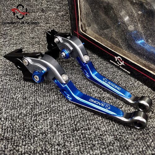 适用于雅马哈force155 SMAX155改装折叠牛角刹车离合手把拉杆配件
