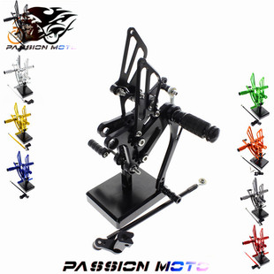 适用新款NSD100 NSR50 minigp华洋GP150改装CNC加高/升高脚踏总成