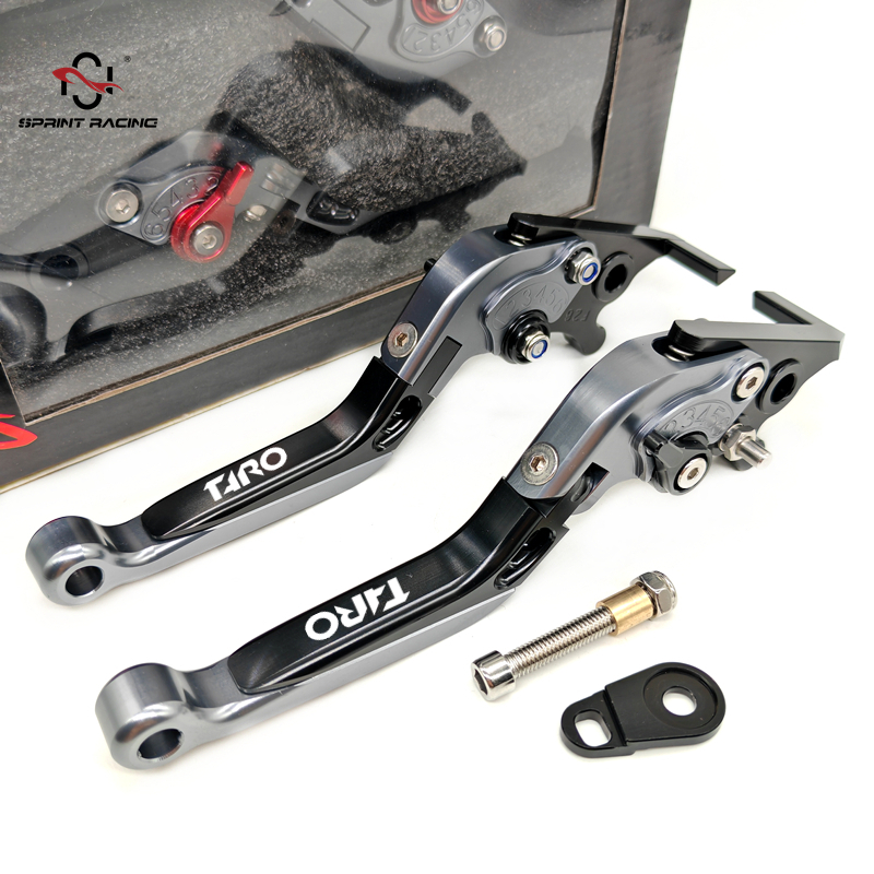 适用台荣摩托车荣150 荣250改装碟刹带驻车刹车牛角拉杆手把配件