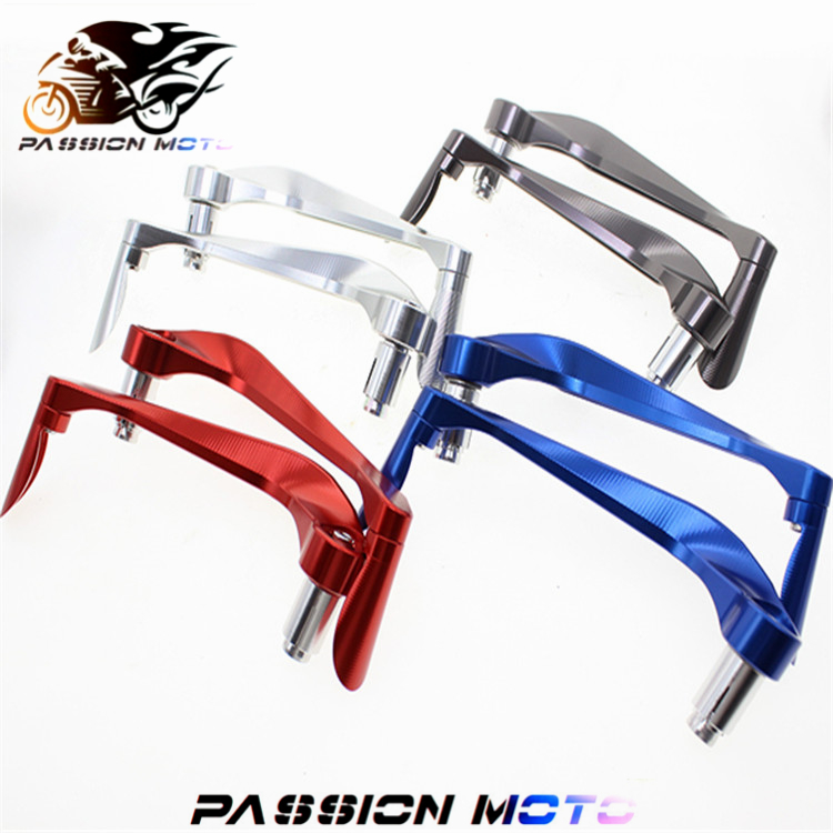 适用YZF R6 R1 R3 R25 R15 3D改装牛角护手刹车防摔保护杆配件