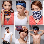 魔术头巾防晒围脖男运动嘻哈夏季 面罩脖套骑行女套头定制