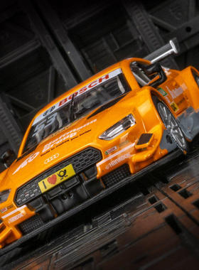 新款 仿真RS5 DTM拉力赛车合金模型摆件收藏双开门玩具车男孩