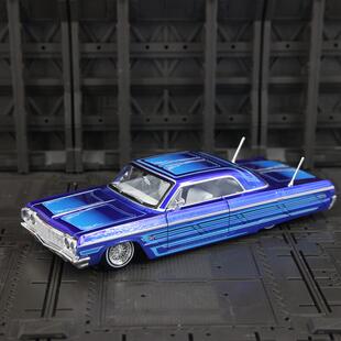 新款 美驰图仿真Impala SS 1964款合金跑车模型静态汽车摆件礼物